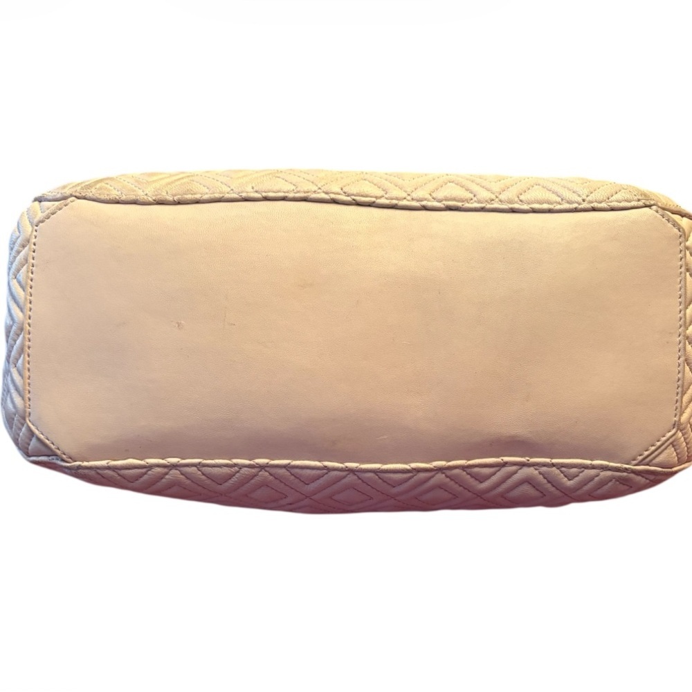Tory Burch Quilted Leather Marion Shoulder Bag in Blush - Picture 3 of 14